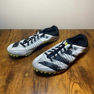 Adidas Sprintstar Track & Field Spike Cleats Black/White/Lime Men's Size 7